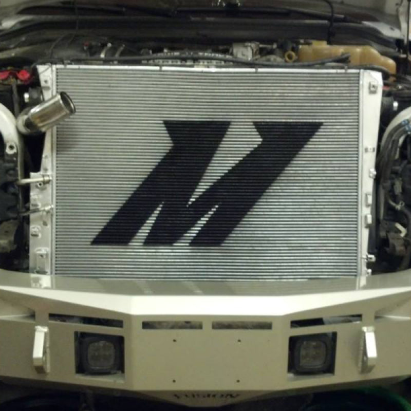 Mishimoto 2008-2010 Ford 6.4L Powerstroke Aluminum Radiator - Improved Cooling Performance