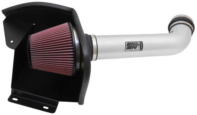 K&N Engineering 69-2546TS Silver Typhoon Cold Air Intake System for 2011-2013 Dodge Avenger 3.6L V6