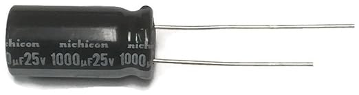 3PK Nichicon 1000uF 25V 105C Radial Lead Capacitor for The LCD TV & Monitor Repair