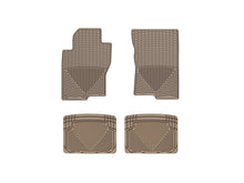 Load image into Gallery viewer, WeatherTech All-Weather Floor Mats W222TN-W20TN for 2002-2004 Nissan Frontier, Front and Rear, Tan
