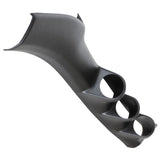 AutoMeter 95-98 Nissan 240SX Black Triple 52mm Pillar Pod — Enhance Your Vehicle's Gauge Visibility