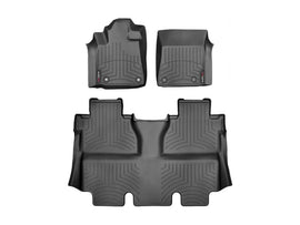 WeatherTech FloorLiner DigitalFit for 2014-2016 Toyota Tundra CrewMax - Black, Part #wet444081-440938