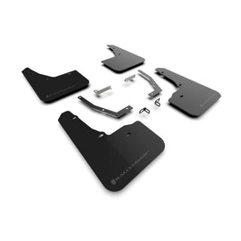 Rally Armor 25-26 Subaru Forester & Hybrid Black UR Mud Flap with Grey Logo - Durable Polyurethane Protection