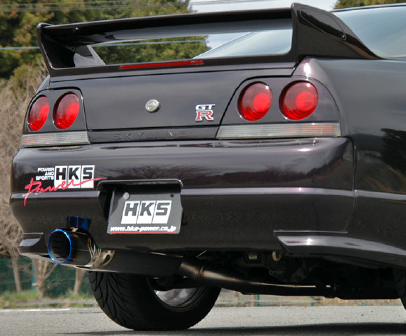 HKS Super Turbo Muffler for BCNR33 RB26DETT - Performance Exhaust System
