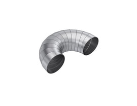 MBRP T304 Stainless Steel 3.5-inch Diameter 180 Degree Pie Cut Kit for Custom Exhaust Bends