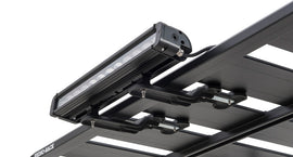 Rhino-Rack Pioneer LED and Spot Light Bracket Kit (Part RHR43156) – Strong Powder Coated Steel Mounting Solution for Rhino-Rack Pioneer Range