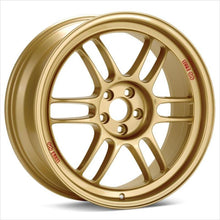 Load image into Gallery viewer, Enkei RPF1 18x9.5 Inch Gold Alloy Wheel with 5x114.3 Bolt Pattern and 38mm Offset