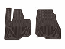 Load image into Gallery viewer, WeatherTech W772CO All-Weather Floor Mats for 2025 Ford Expedition and Lincoln Navigator, Front Row, Cocoa