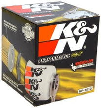 Load image into Gallery viewer, K&amp;N Engineering HP-2010 Oil Filter for Land Rover LR3 and Mercury Mystique