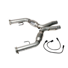 Load image into Gallery viewer, BBK Performance 05-10 Mustang Short Mid X Pipe with Catalytic Converters and 2-3/4 Inch Tubing – Part Number BBK1637