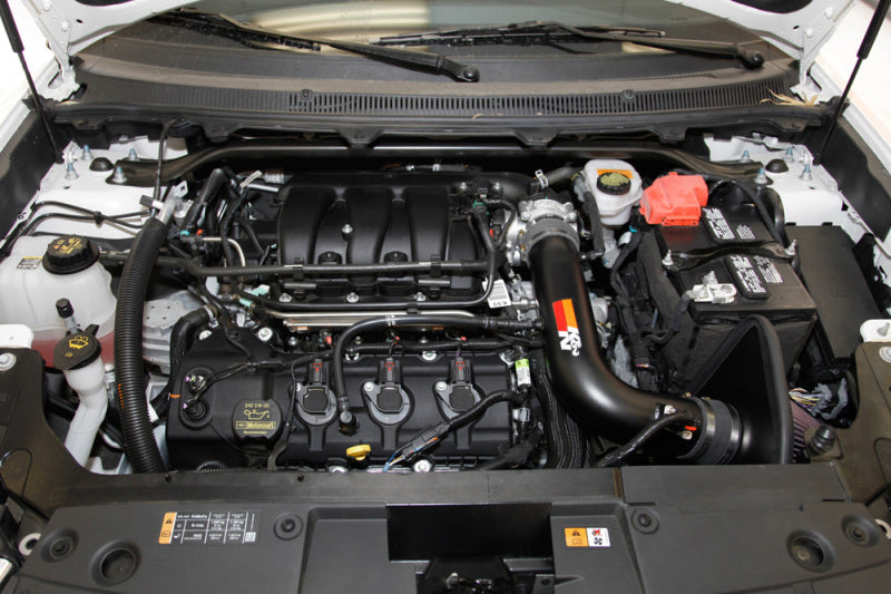 K&N Engineering Part Number knn77-2576KTK Cold Air Intake System for 2013-2014 Ford Flex and Taurus 3.5L V6