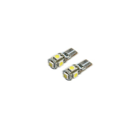 ORACLE Lighting T10 5 LED 3-Chip SMD Bulb Pair - Cool White for Automotive Interior Lighting