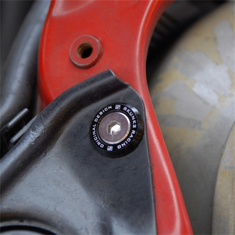 Skunk2 Racing Small Fender Black Anodized Washer Kit – 6 Pcs. for Honda Vehicles with M6 x 1.0 Hardware