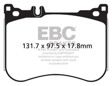 Load image into Gallery viewer, EBC Redstuff Ceramic Low Dust Brake Pads for Mercedes-Benz S550 (Part No. EBCDP32178C)