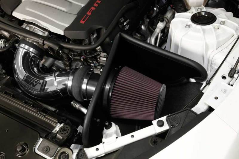 K&N Engineering Cold Air Intake System for Chevrolet Camaro SS 6.2L V8 - Part Number 69-4534TP