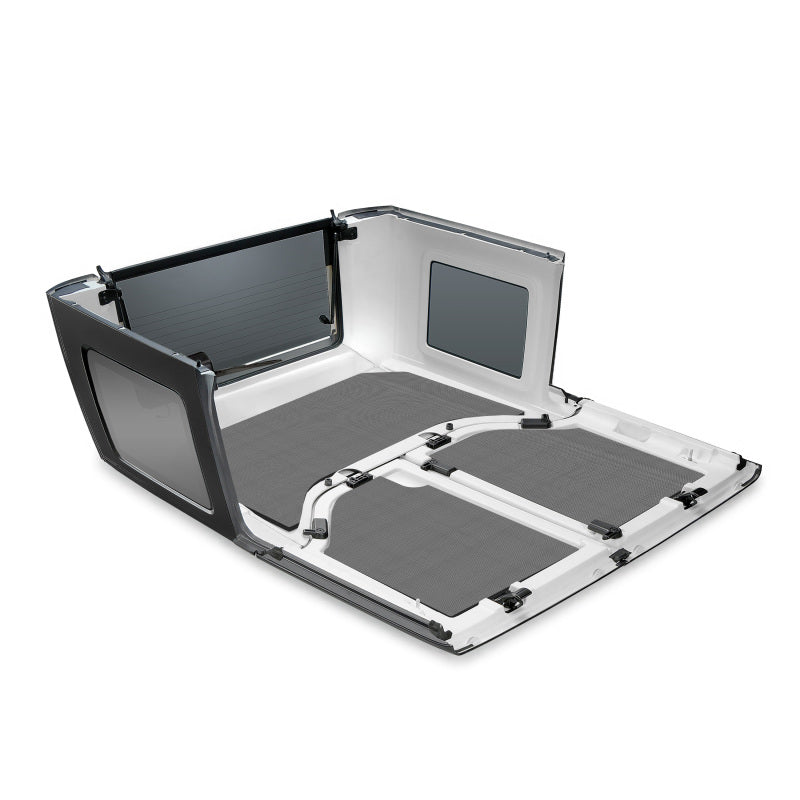 DEI 07-10 Jeep Wrangler JK 2-Door Boom Mat Sound Deadening Headliner - Gray