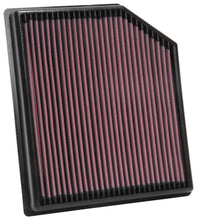 Load image into Gallery viewer, K&amp;N Engineering High-Flow Replacement Air Filter for Jeep Grand Cherokee and Dodge Durango (Part #KNN33-5077)