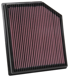 K&N Engineering High-Flow Replacement Air Filter for Jeep Grand Cherokee and Dodge Durango (Part #KNN33-5077)