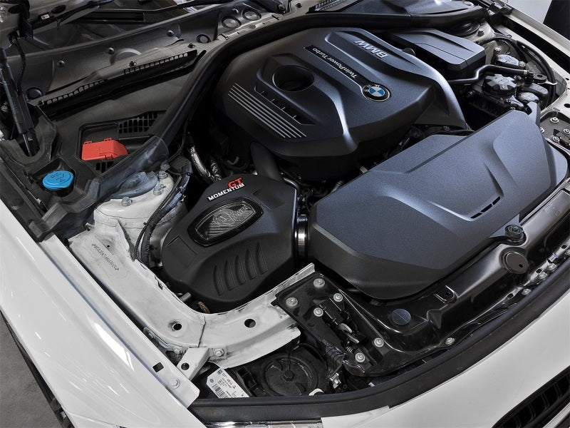 aFe Power Momentum GT Pro Dry S Cold Air Intake System for BMW 330i/430i (F3X) 2016-2018 with Sight Window