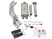 Load image into Gallery viewer, aFe Rebel Series Dual Center Exit Cat-Back Exhaust System for Jeep Wrangler JK with V6 3.6L/3.8L Engine
