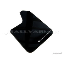 Load image into Gallery viewer, Rally Armor Universal Fit Black UR Mud Flap with White Logo - Durable Polyurethane Protection