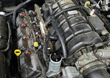 Load image into Gallery viewer, J&amp;L jlt3061P-C 3.0 Oil Separator, Passenger Side, Clear Anodized for 2005-2023 Dodge 5.7L HEMI