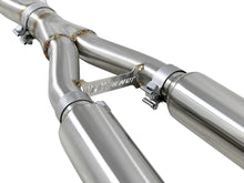 Load image into Gallery viewer, aFe Takeda 2.5 Inch 304 Stainless Steel Cat-Back Exhaust System with Blue Flame Tips for Infiniti Q50 (2016-2019)