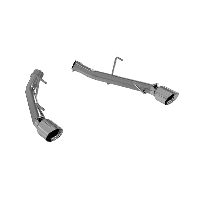 MBRP Armor Pro Series Dual Axle Back Exhaust System for 2005-2010 Ford Mustang GT - T304 Stainless Steel