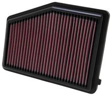 Load image into Gallery viewer, K&amp;N Replacement High-Flow Air Filter for 2012-2015 Honda Civic 1.8L L4 by K&amp;N Engineering Part #knn33-2468
