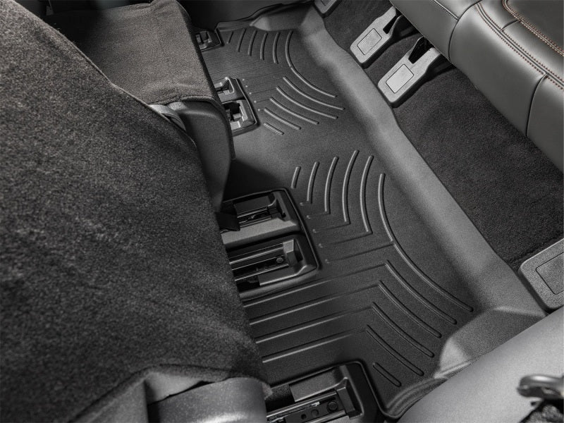 WeatherTech FloorLiner DigitalFit Black 2nd-Row Rear Floor Mats for 2025 Ford Expedition and Lincoln Navigator – Part 4419483