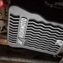 Load image into Gallery viewer, Mishimoto Aluminum Transmission Pan for 2001-2019 Chevy/GMC Duramax 6.6L - Cast Aluminum, Gunmetal Gray