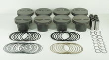 Load image into Gallery viewer, Mahle MS Piston Set for Chevrolet Small Block 358ci - 4.040 Inch Bore, 3.500 Inch Stroke, 5.700 Inch Connecting Rod, .0927 Inch Pin, 10.8 Compression Ratio