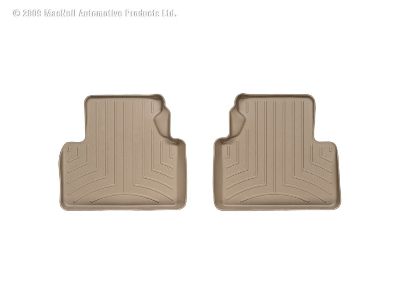 WeatherTech DigitalFit Rear FloorLiner for Infiniti G35 G37 - Tan, Part Number WET451562