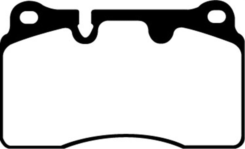 EBC Yellowstuff Front Brake Pads for 2014-2010 Volkswagen Touareg * High-Performance Street and Track Use