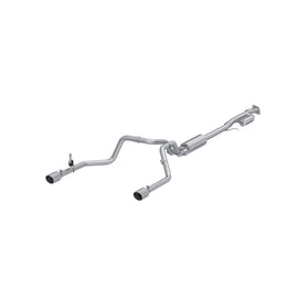 MBRP Armor Lite Series 3-inch Aluminum Cat-Back Exhaust System for Chevrolet Silverado 1500 and GMC Sierra 1500 (2019-2021)
