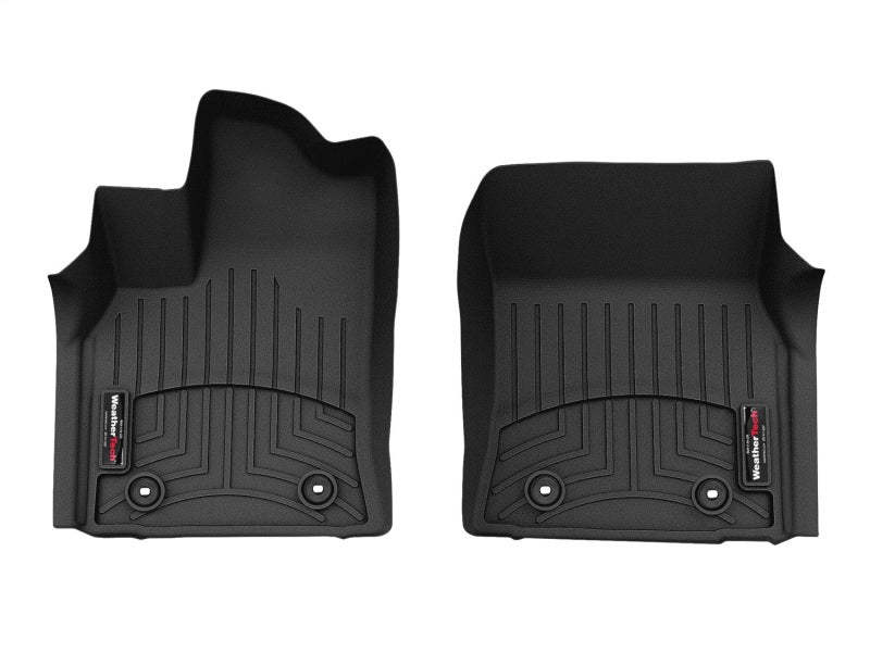 WeatherTech 22+ Toyota Tundra Front FloorLiner DigitalFit - Black (Crew Max, Double Cab)