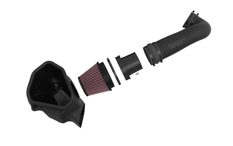K&N Engineering 63-3121 Performance Cold Air Intake System for Cadillac CT5 2022-2025 with 6.2L V8 Engine