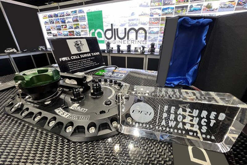 Radium Engineering FCST-X Drop-In Surge Tank System for Competition Fuel Cells (Part #rad20-1990-00)