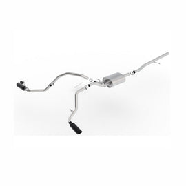 Borla S-Type Cat-Back Exhaust System with Black Chrome Tips for 2014-2018 Chevrolet Silverado 1500 & GMC Sierra 1500