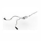 Borla - S-Type Cat-Back Exhaust System with Black Chrome Tips for 14-18 Chevrolet Silverado 1500 & GMC Sierra 1500