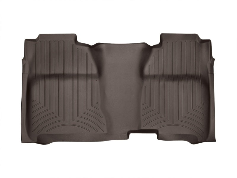 WeatherTech DigitalFit Rear FloorLiner for Chevrolet Silverado 2014+ - Cocoa