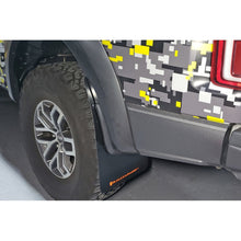 Load image into Gallery viewer, Rally Armor 17-20 Ford F-150 Raptor Gen 2 Black UR Mud Flap with Dark Grey Logo
