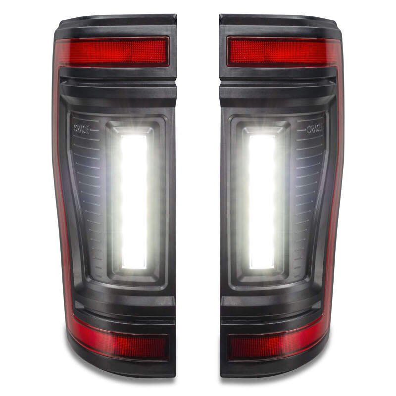 Oracle Lighting Flush Mount LED Tail Lights for 2017-2022 Ford F-250 and F-350 Super Duty Trucks