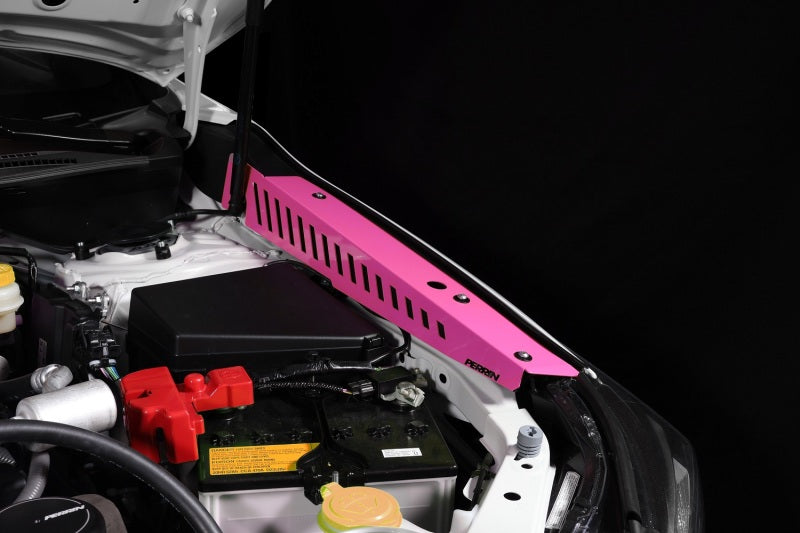 Perrin Performance 22-25 Subaru WRX Fender Shroud Set - Hyper Pink