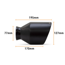 Load image into Gallery viewer, Mishimoto 5-inch Black Exhaust Tips for Dodge Charger 2015-2024