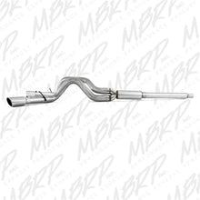 Load image into Gallery viewer, MBRP Armor Lite Series Cat Back Exhaust System for 1999-2004 Ford F-250/F-350 V-10, 4-inch Dual Split Side Exit