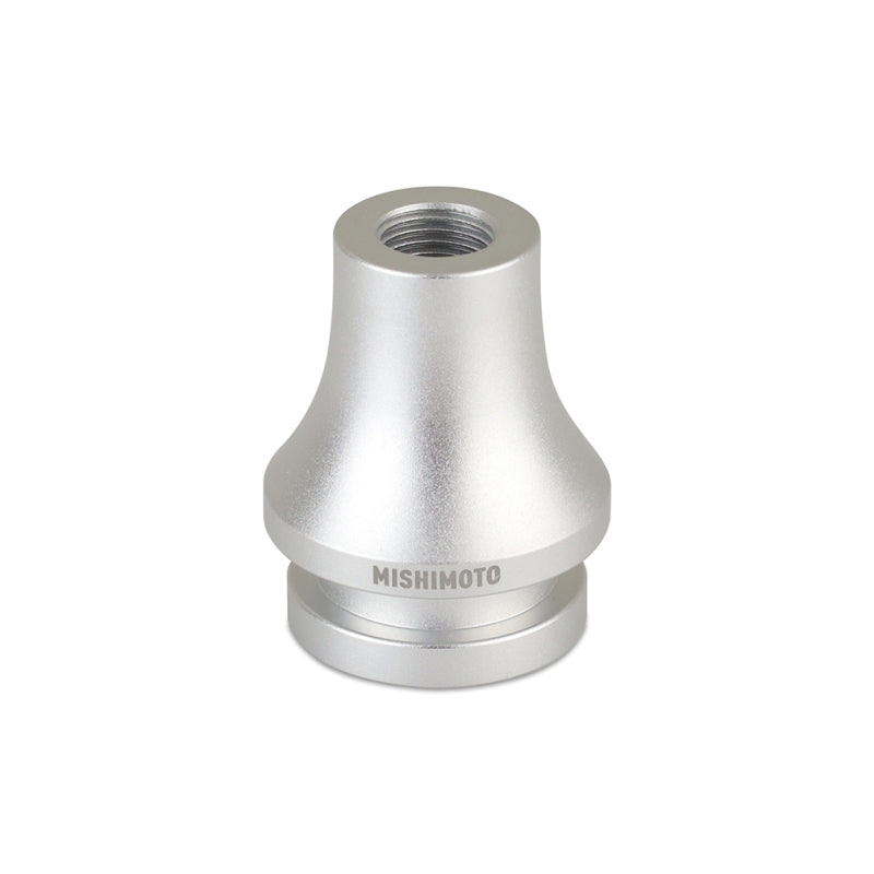 Mishimoto Shift Boot Retainer and Adapter M12x1.25 - Silver for Automotive Interior Enhancement
