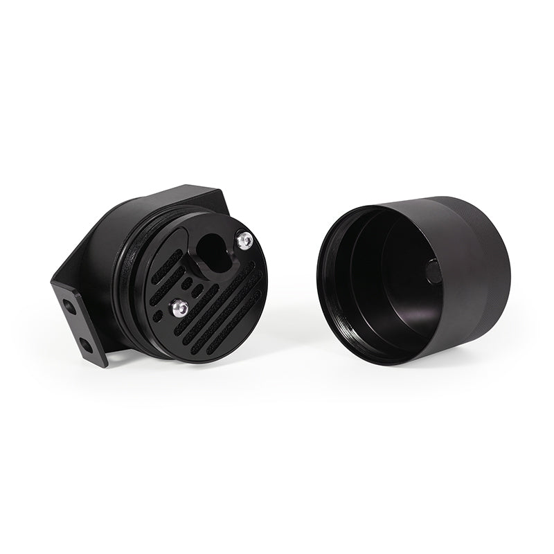 Mishimoto 2008-2010 Ford F-250 Powerstroke Baffled Oil Catch Can Kit