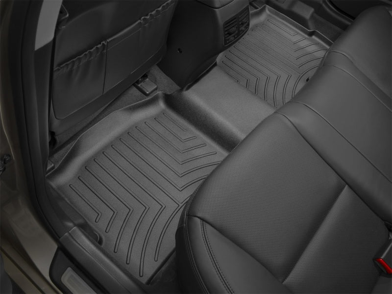 WeatherTech DigitalFit Rear FloorLiner for Hyundai Cadenza 2014-2016 in Black