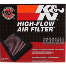 Load image into Gallery viewer, K&amp;N Engineering 33-2254 High-Flow Reusable Air Filter for BMW 745i/745Li &amp; 750i (2002-2008)